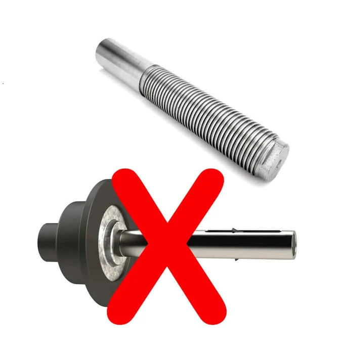 20-4LUGTT-40 fitment warning - for threaded 40mm shaft, not smooth shaft