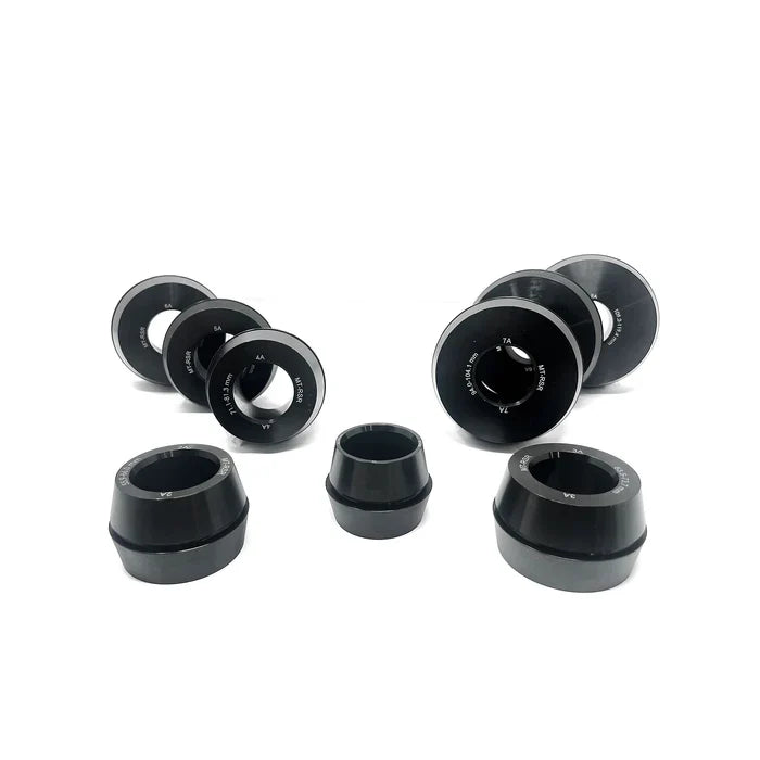 3100-40 9-piece low-taper wheel balancer collet set for 40mm shafts