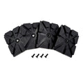 Wheeltronic rectangular rubber lift pads pack of four - Part 6528-4
