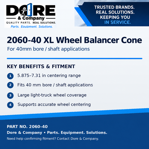 2060-40 key benefits and fitment - Dore & Company