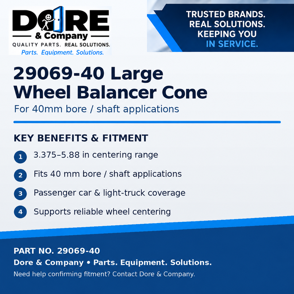 29069-40 key benefits and fitment - Dore & Company