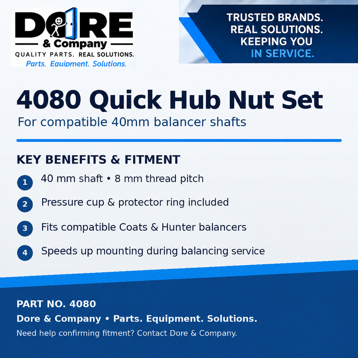 4080 key benefits and fitment - Dore & Company