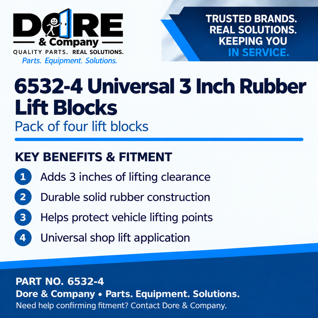 6532-4 universal lift blocks benefits and fitment - Dore & Company