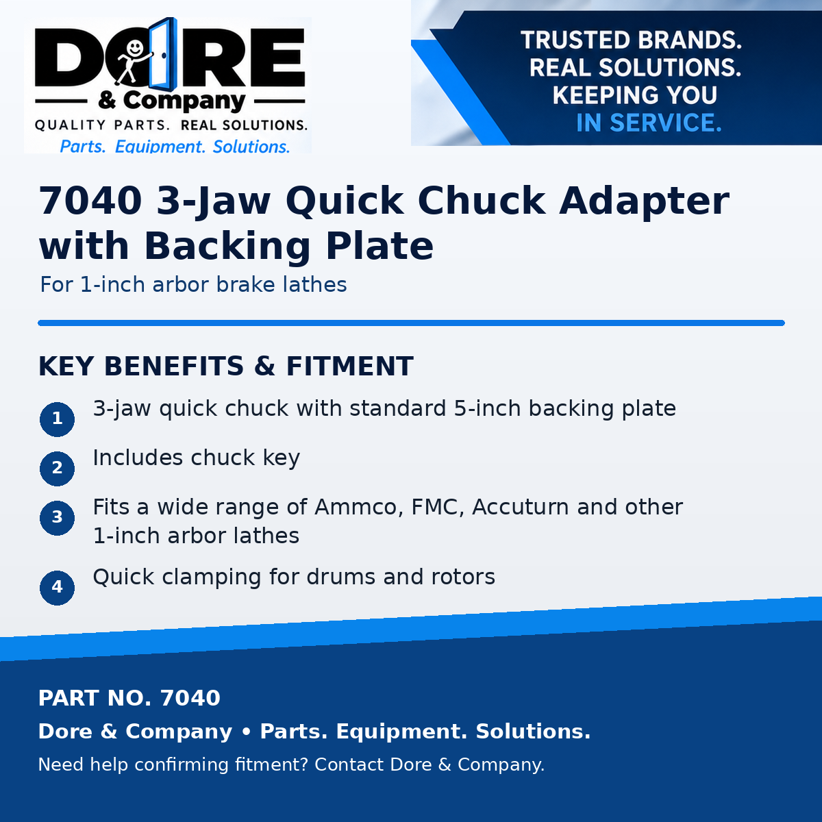 7040 3-jaw quick chuck adapter benefits - Dore & Company