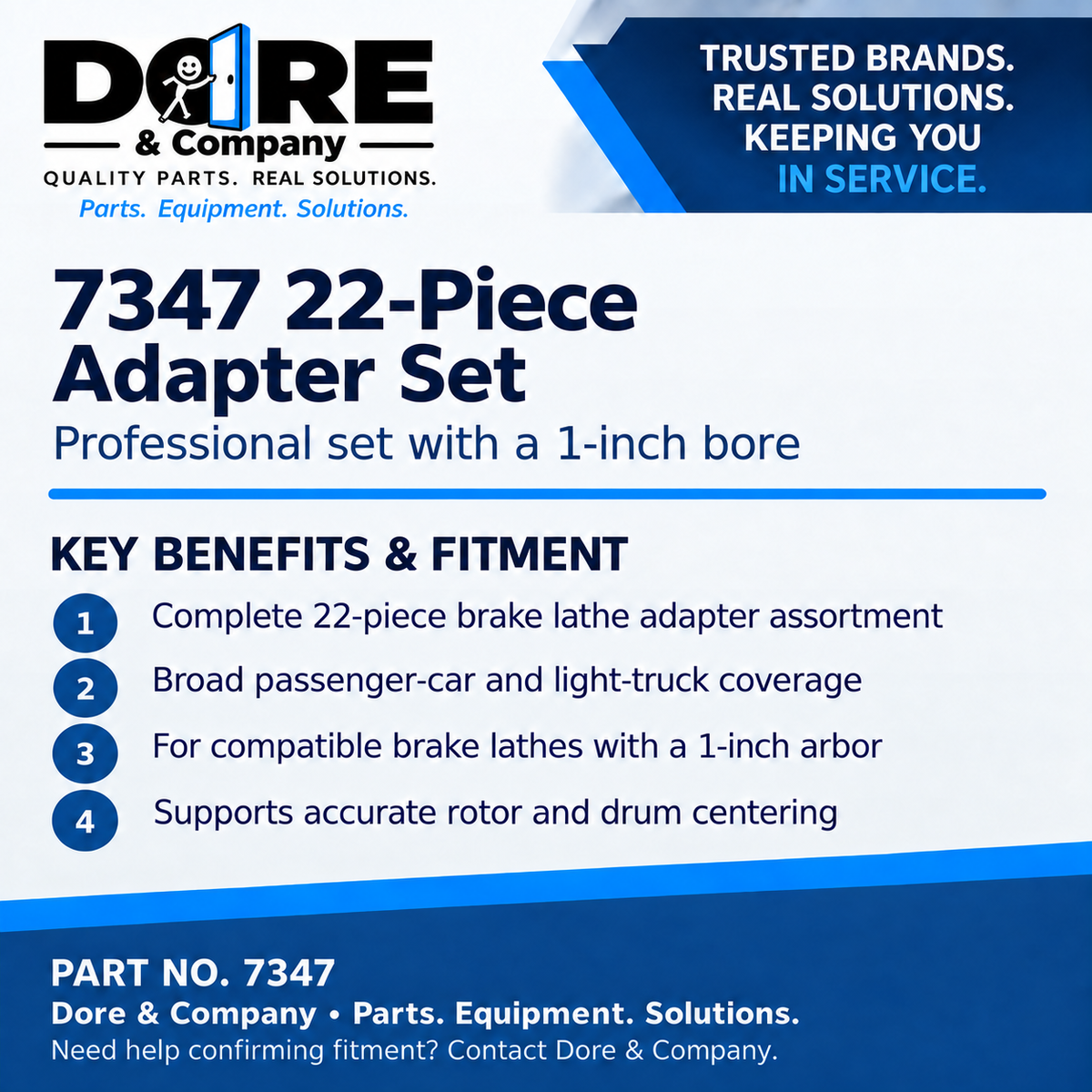 7347 22-Piece Adapter Set benefits and fitment – Dore & Company