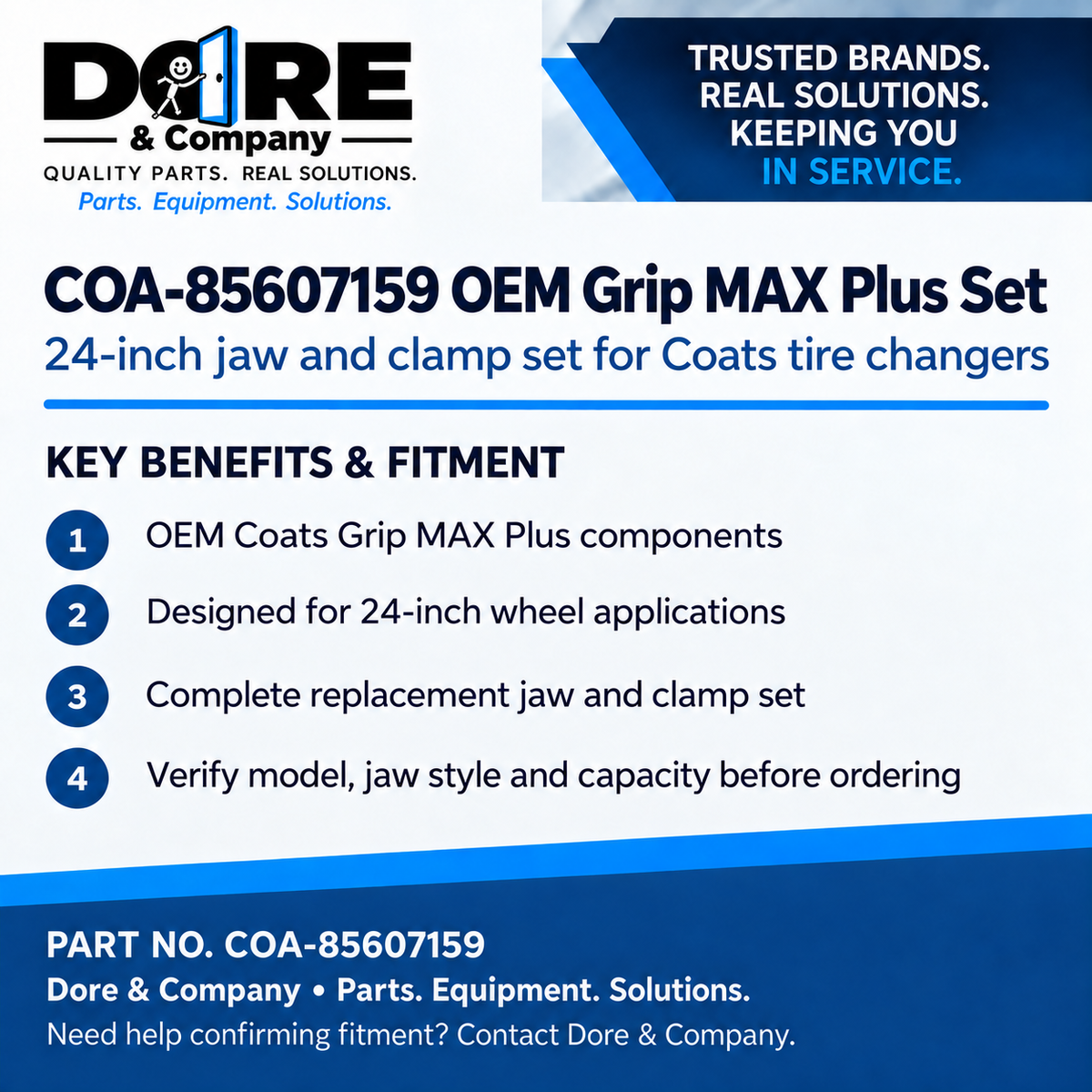 COA-85607159 OEM Grip MAX Plus set benefits and fitment - Dore & Company