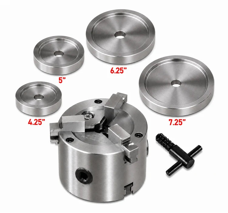 MT-RSR 80040K Double Chuck Brake Lathe Adapter Set – 1" Arbor supplier product image