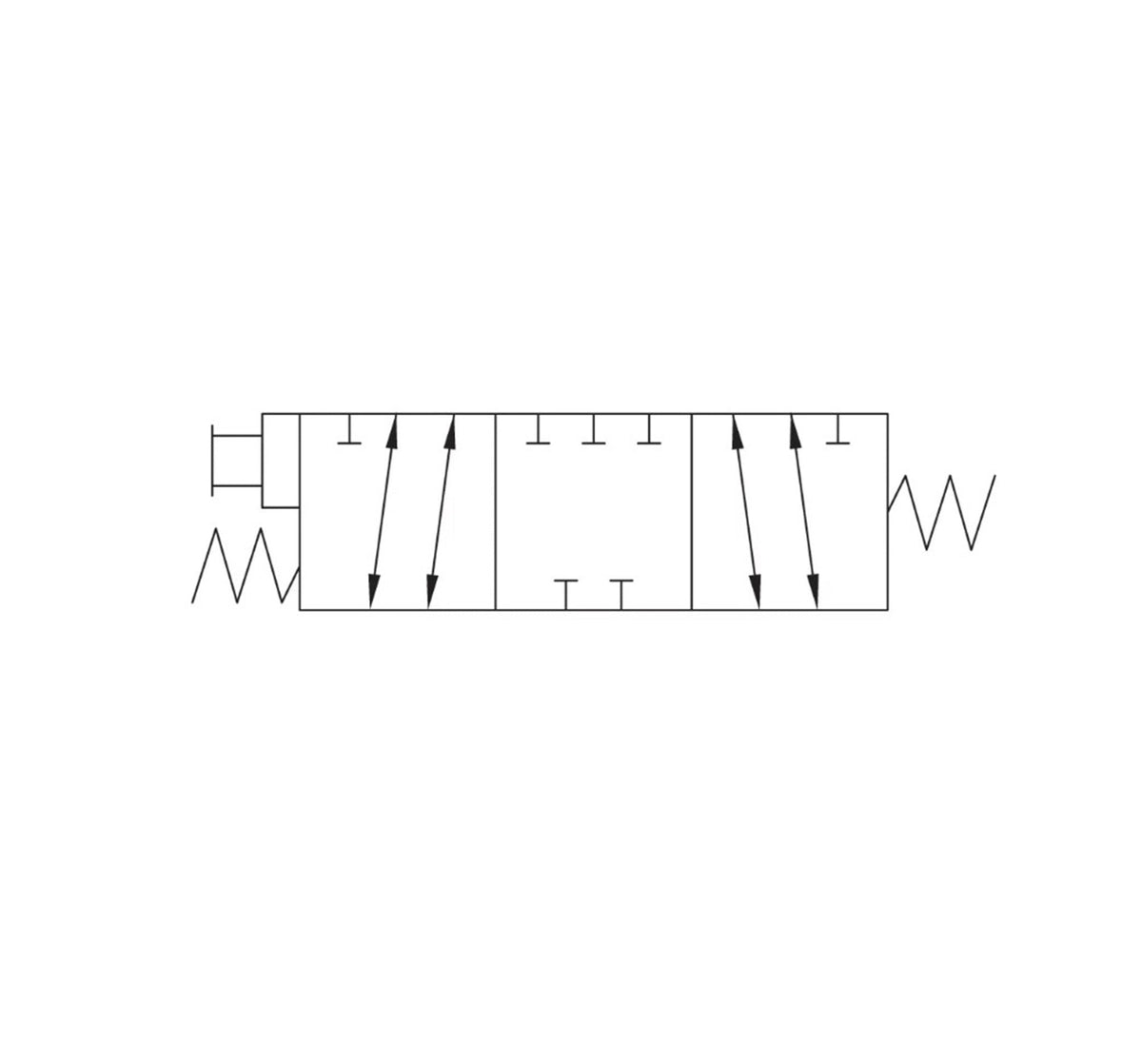 4 Way Air Valve With Internal Centering Spring — supplier photo 4 of 4; part 184369