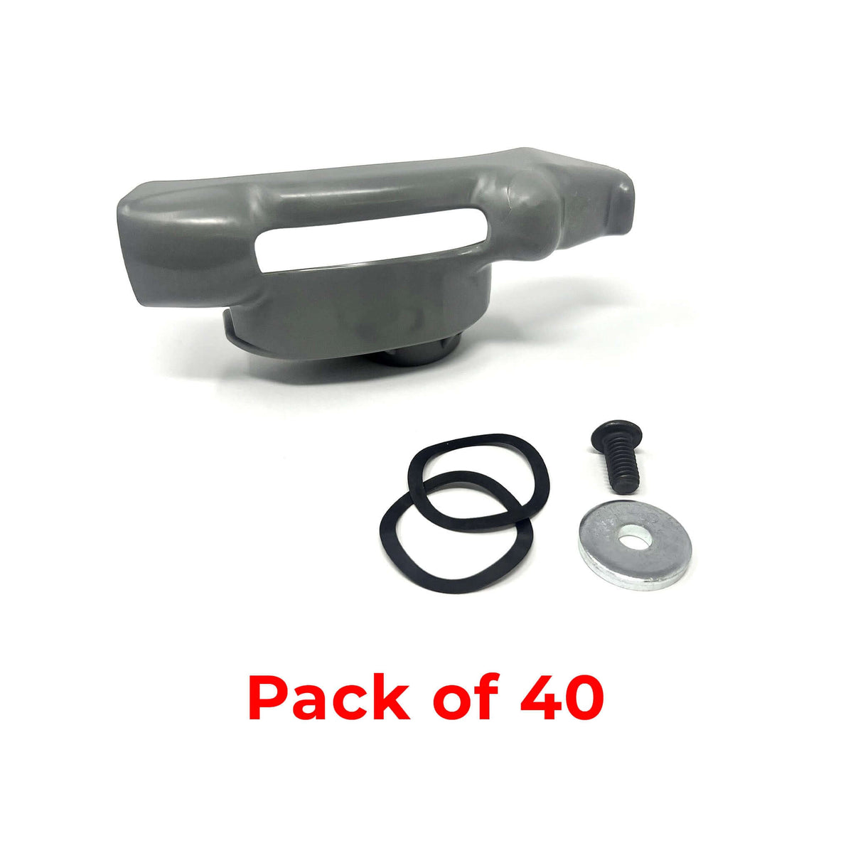 High Spoke M/D Head w/ Low Profile for Coats - USA MADE! Gray - 40 pk — supplier photo 1 of 3; part 84432USA-40