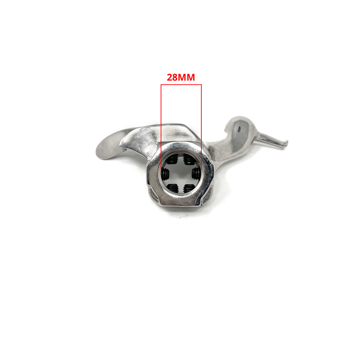 Corghi/Hunter/Cemb/Coats/EarlyHoffman Mount Demount Head (Set Screw in Front) — supplier photo 2 of 4; part 184388