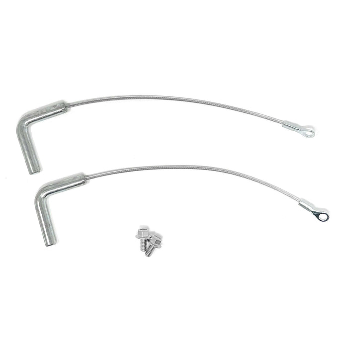 Wheel Aligner Turnplate Locking Pins w/ Cable + Hardware (2 pc) — MT-RSR 41-20461