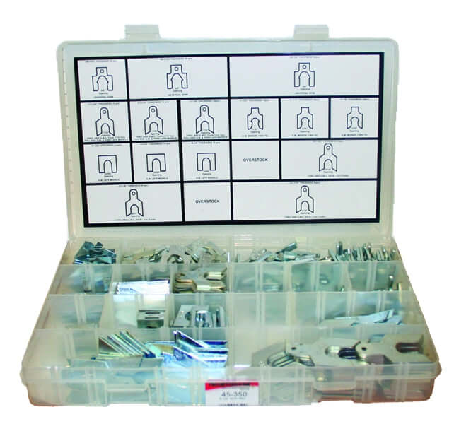 350 Piece Caster/Camber Passenger & Lt. Truck Shim Assortment — MT-RSR 90-45-351