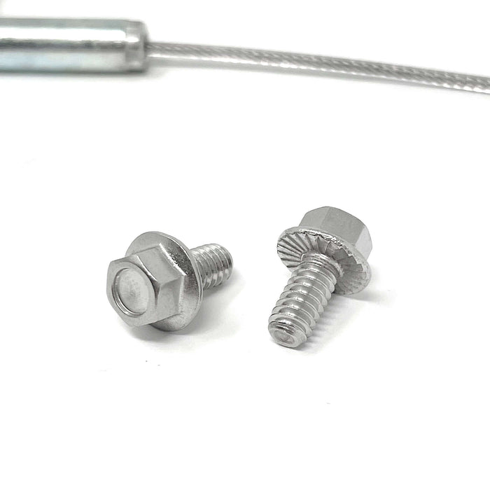 Wheel Aligner Turnplate Locking Pins w/ Cable + Hardware (2 pc) — MT-RSR 41-20461 detail photo 4