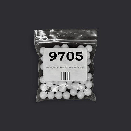 1/2" Dia. Celcon Bearings for Aligner Turnplates - 54 Pack — MT-RSR 9705 detail photo 2