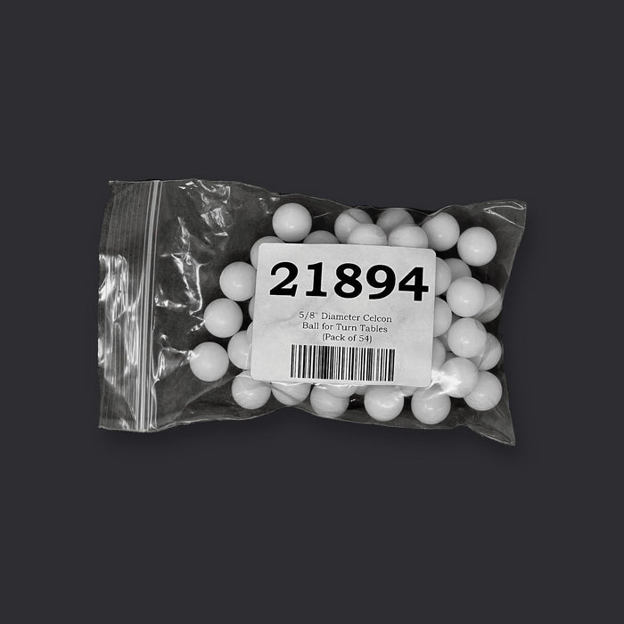 5/8" Diameter Celcon Ball for Turn Tables (Pack of 54) — MT-RSR 21894 detail photo 2